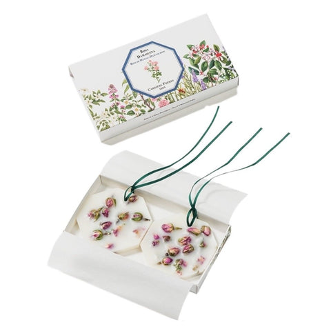 Box of Two Damask Rose Botanical Wax Palets