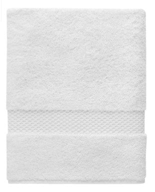 Etoile Bath Towel in White