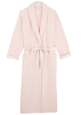 Softy Long Robe in Dragee Pink