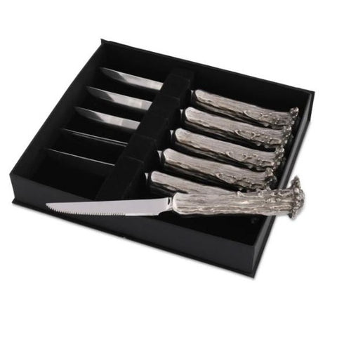 Antler Steak Knives 6 Piece Set