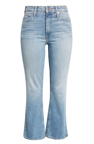 Crosby High Rise Crop Flare Jeans in Broome