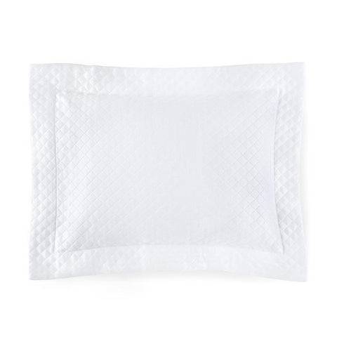 Bari Matelasse Pillow Sham in White