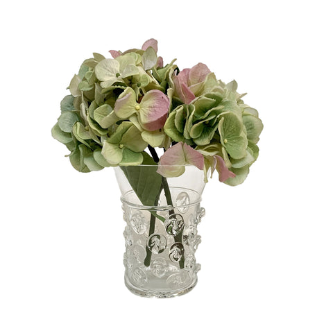 Fiona Clear Glass Medium Vase