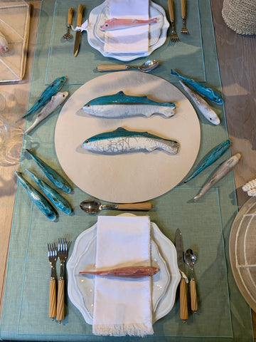 Trout Fish in Turquoise