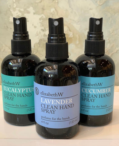 Cucumber Scented Clean Hand Spray