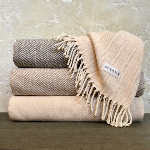 Celine Throw in Taupe
