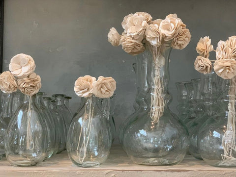 Laveno Montebello Vase in Clear Glass