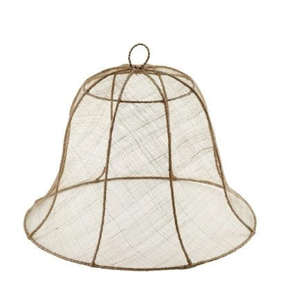 Large Linen Round Bell Food Cover Set