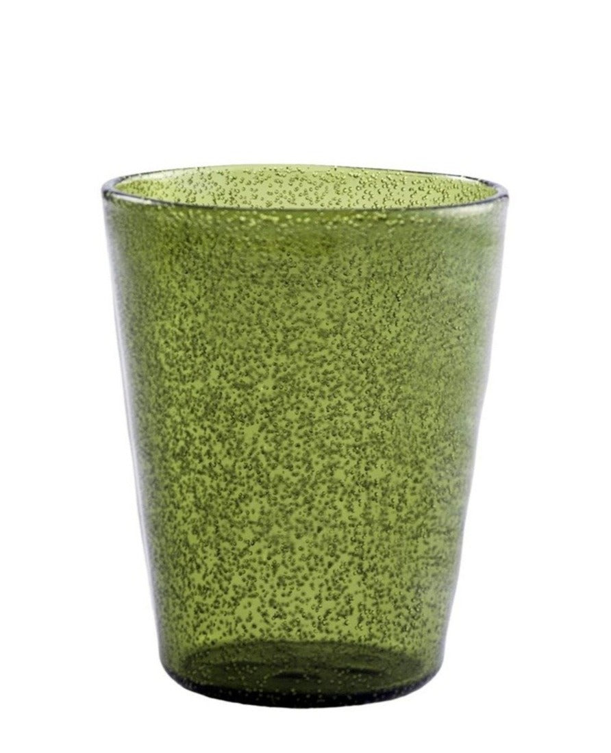 Acrylic Frosted Tumbler in Olive