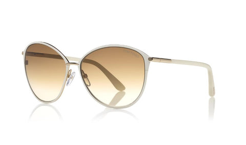 Penelope Aviator Metal Sunglasses