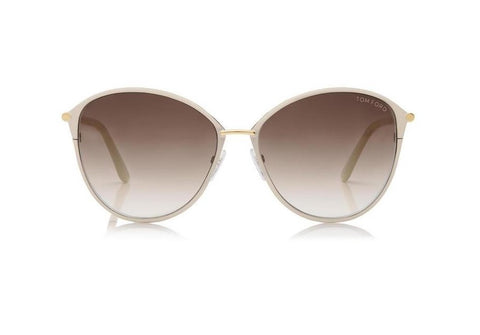 Penelope Aviator Metal Sunglasses