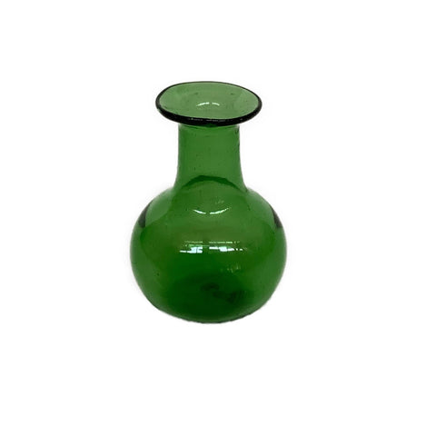 Piccola Vase in Green Glass