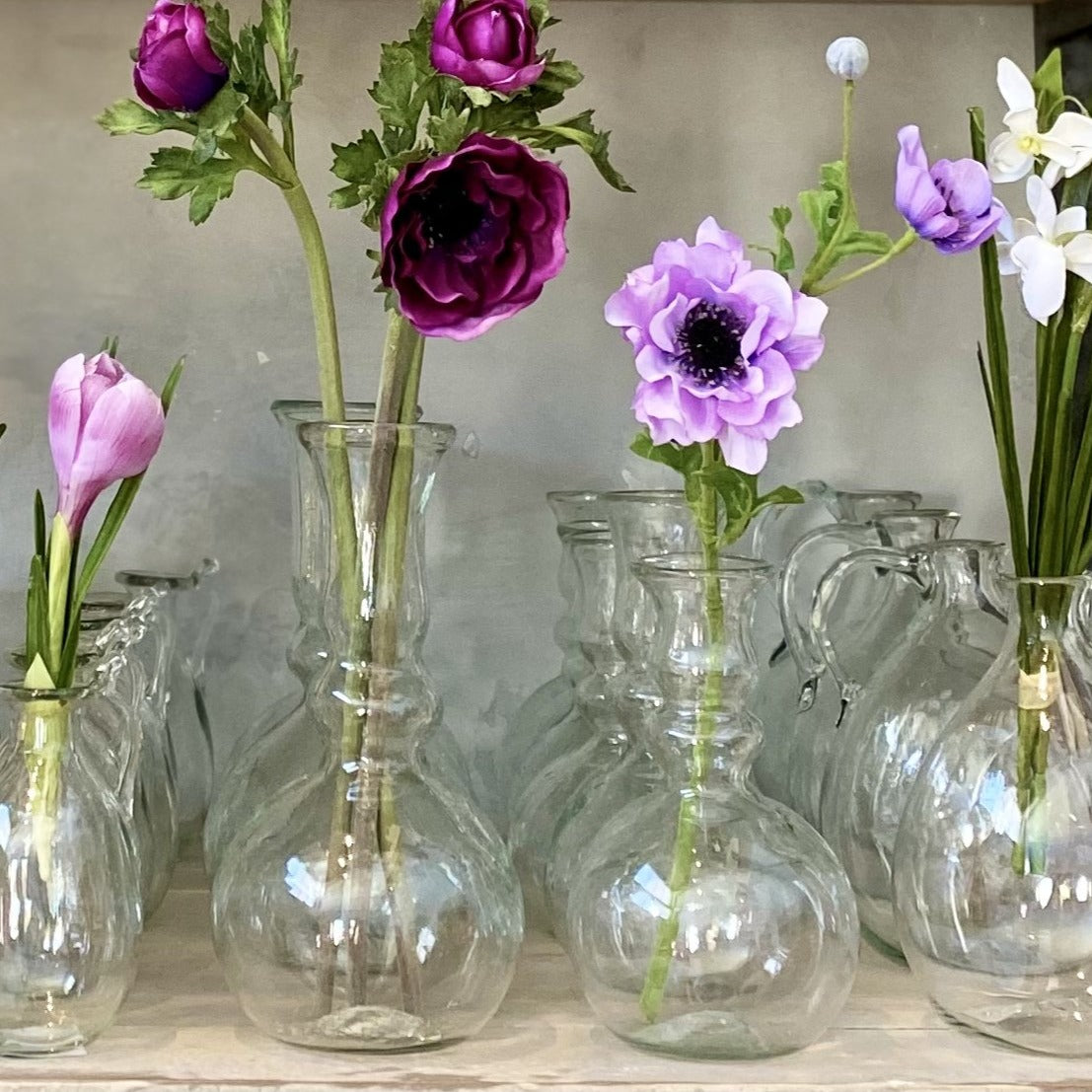 Laveno Montebello Vase in Clear Glass