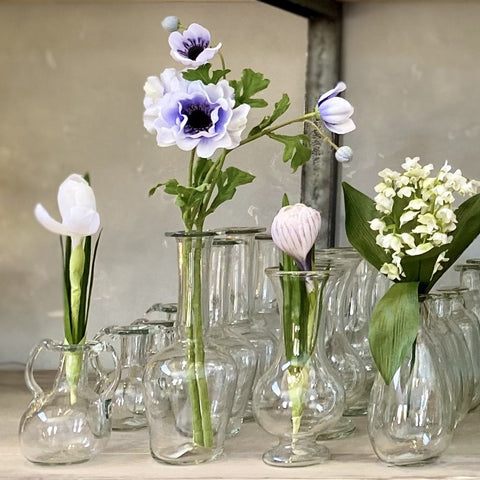Capelli Vase in Clear Glass