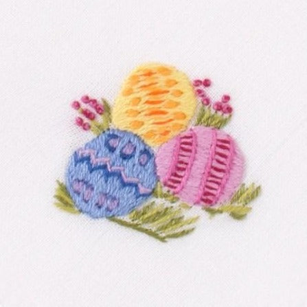 Embroidered Easter Cocktail Napkins