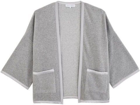 Softy Bed Jacket in Melange Grey