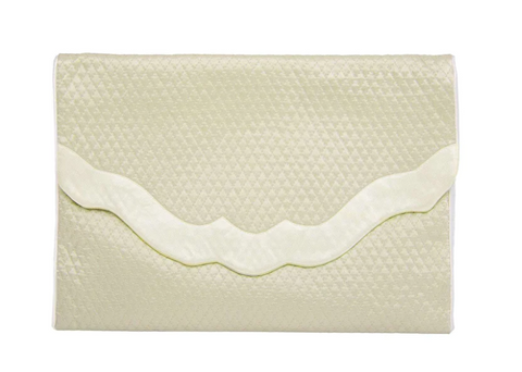 Unmentionables Travel Pouch in Oyster/White