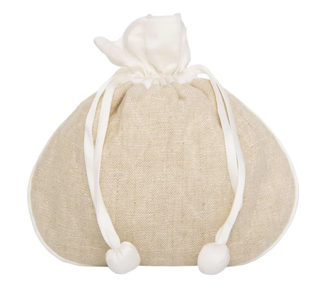 Catch All Jewelry Pouch in Oatmeal