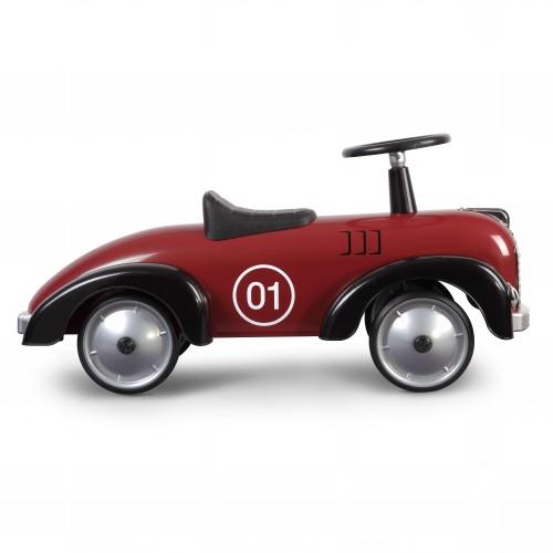 Speedster Rideable Push Car in Dark Red