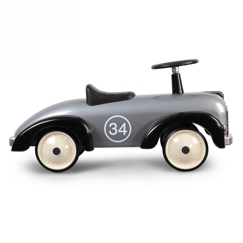 Speedster Rideable Push Car in Silver