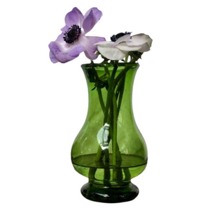Pichet Vase in Olive Glass