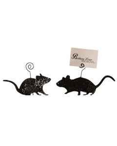 Mouse Place Card Holder Set of 2