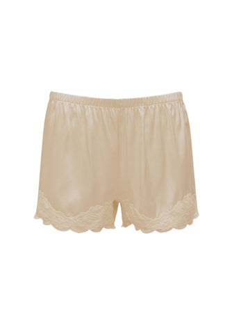 Floral Lace Short in Vanilla