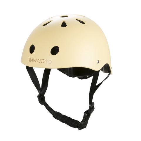 banwood bikes classic helmet It also has an adjustable chinstrap and a front Kid's Classic Helmet in Cream