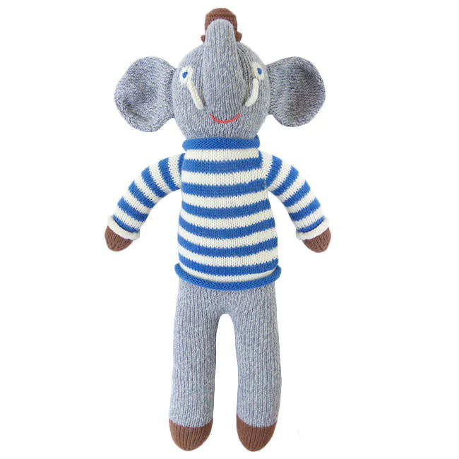 Rivier the Elephant Mini Crochet Doll