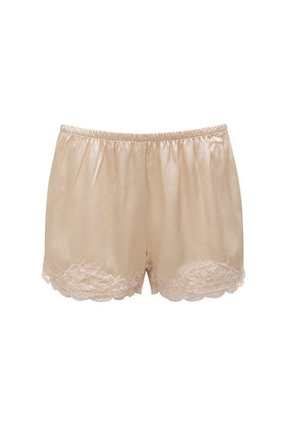Floral Lace Shorts in Cream