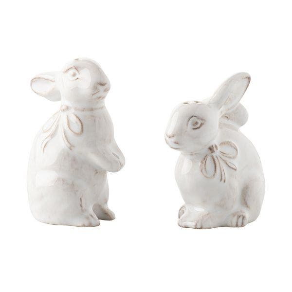 Clever Creatures Bunny Salt and Pepper Shakers