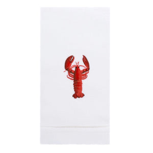 Embroidered Lobster Everyday Towel