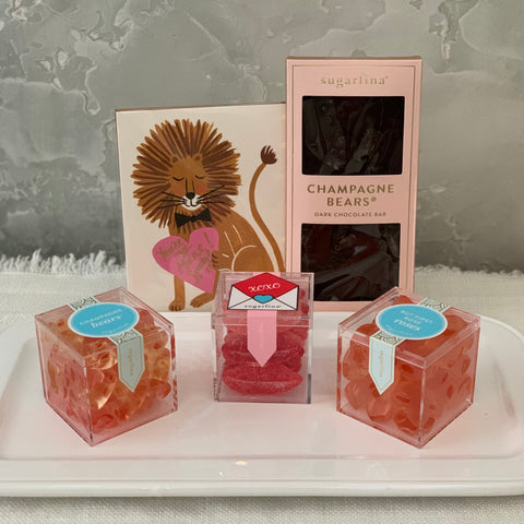Champagne Bears Candy Cube