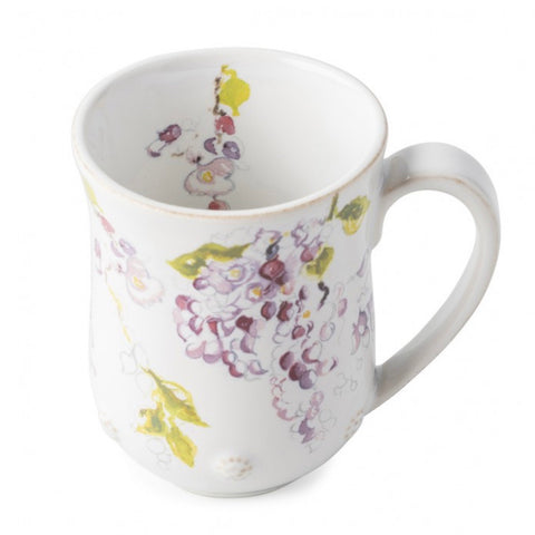 Berry & Thread Floral Sketch Wisteria Mug