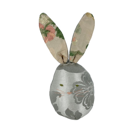 Handmade Jacquard Fabric Bunny Ear Egg
