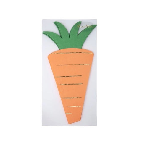Orange Carrot Napkin Set