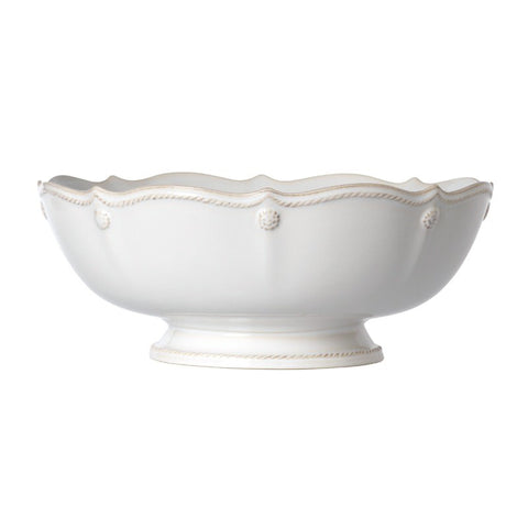 Berry & Thread Footed Ceramic Fruit Bowl