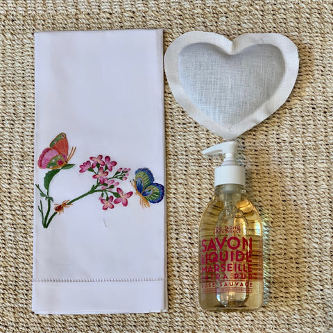 Embroidered Butterfly Everyday Towel