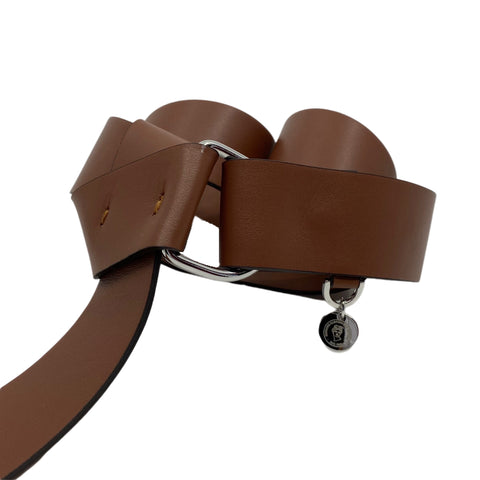 Italian Leather Belt in Caramel