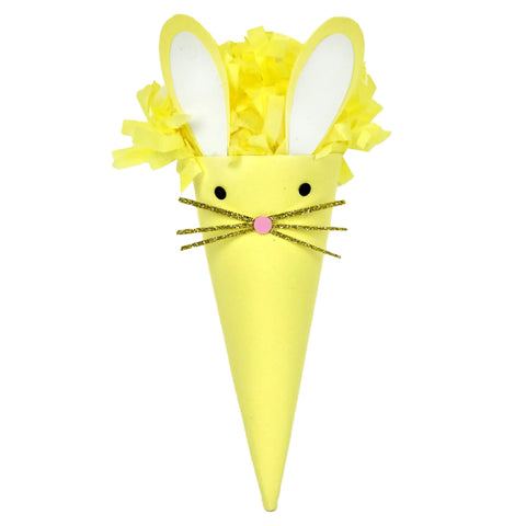 Easter Bunny Mini Surprise Cone in Yellow