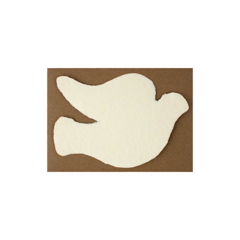 Boxed Deckled Doves with Gold Envelopes
