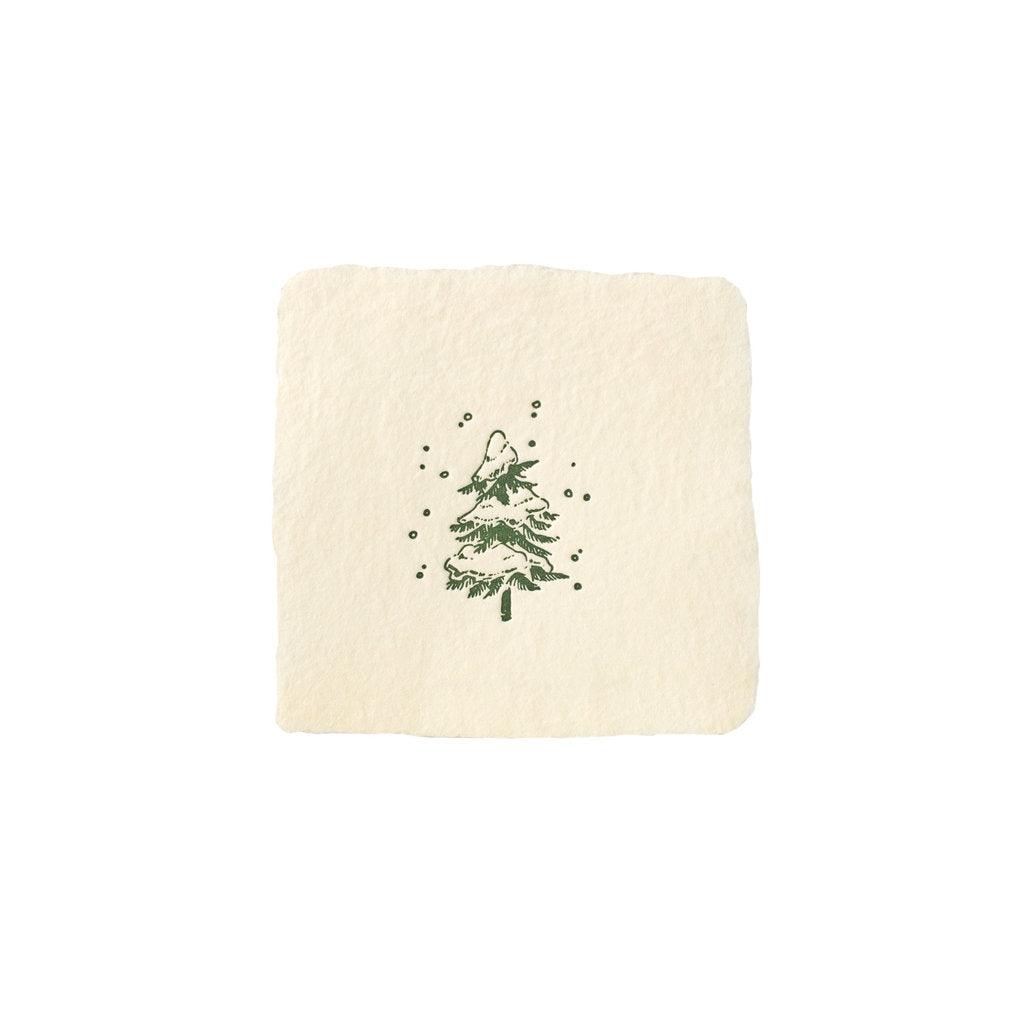 Snowy Pine Petite Card in Sleeve