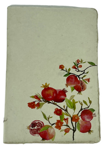 Pomegranate Parchment Notebook 6" x 8"
