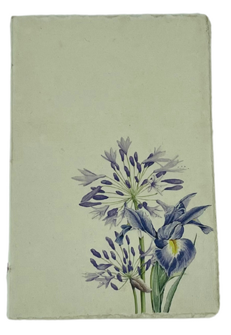 Iris Parchment Notebook 6