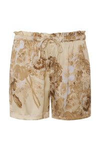 Napa Claire Silk Shorts in Raffia Floral