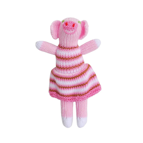 Little Pig Crochet Rattle