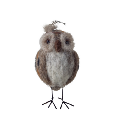 Feathered Woolen Owl